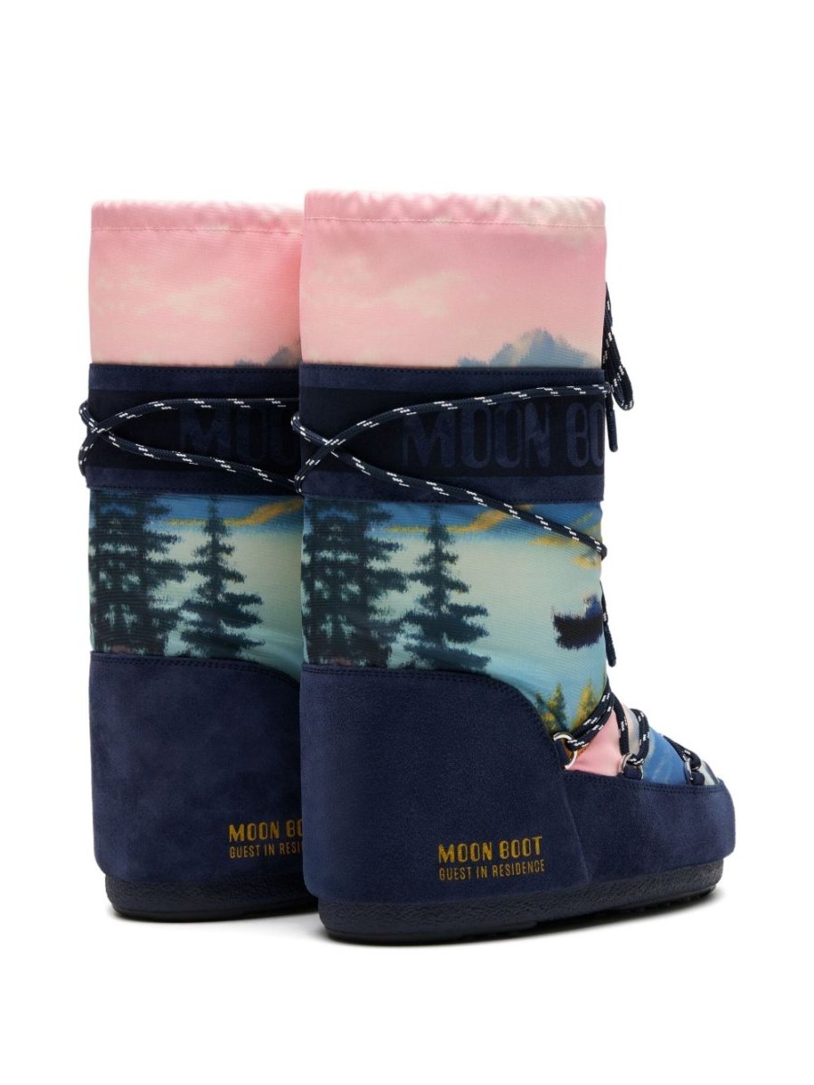 MOON BOOT X GUEST IN RESIDENCE Boots Blue - mondo moda griffe