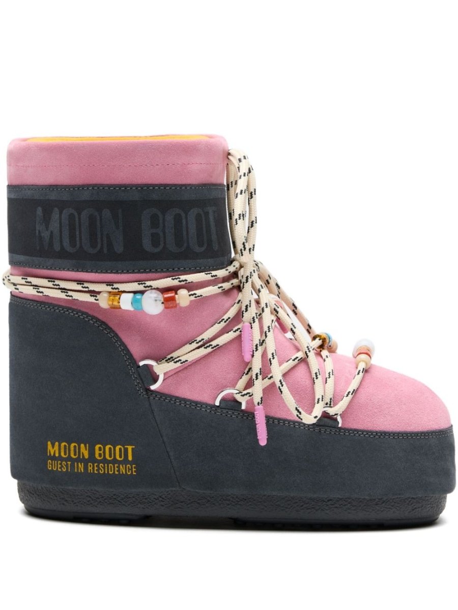 MOON BOOT X GUEST IN RESIDENCE Boots Grey - mondo moda griffe