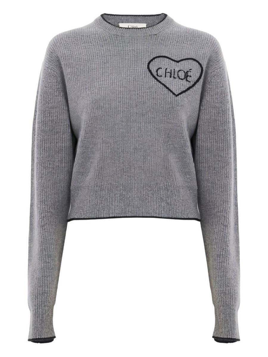 Chloé Chloè Sweaters Grey - mondo moda griffe