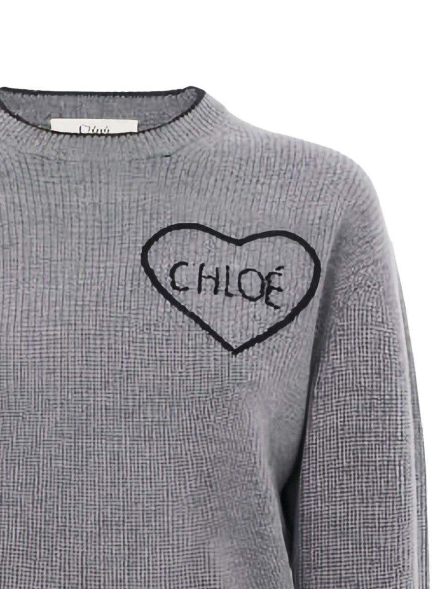Chloé Chloè Sweaters Grey - mondo moda griffe
