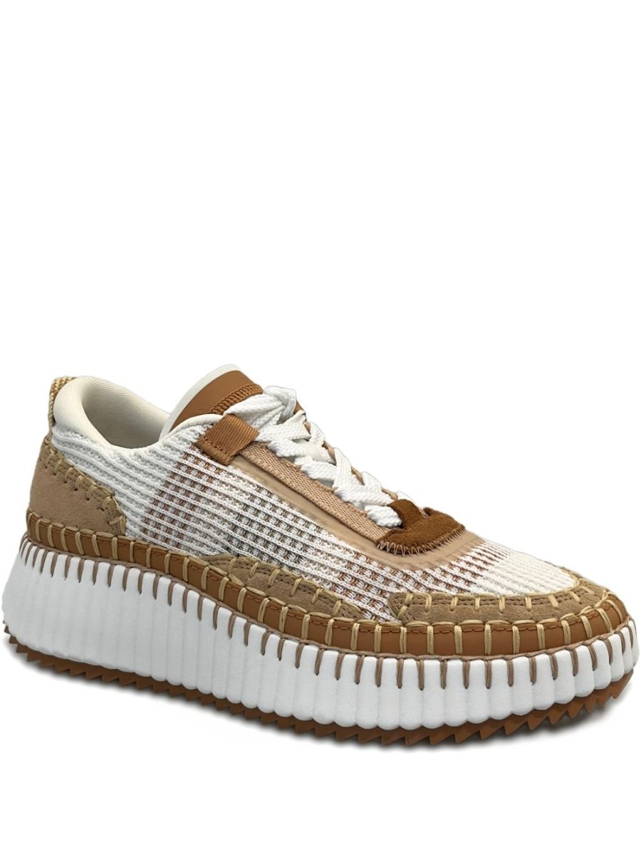 Chloé Chloè Sneakers Brown - mondo moda griffe