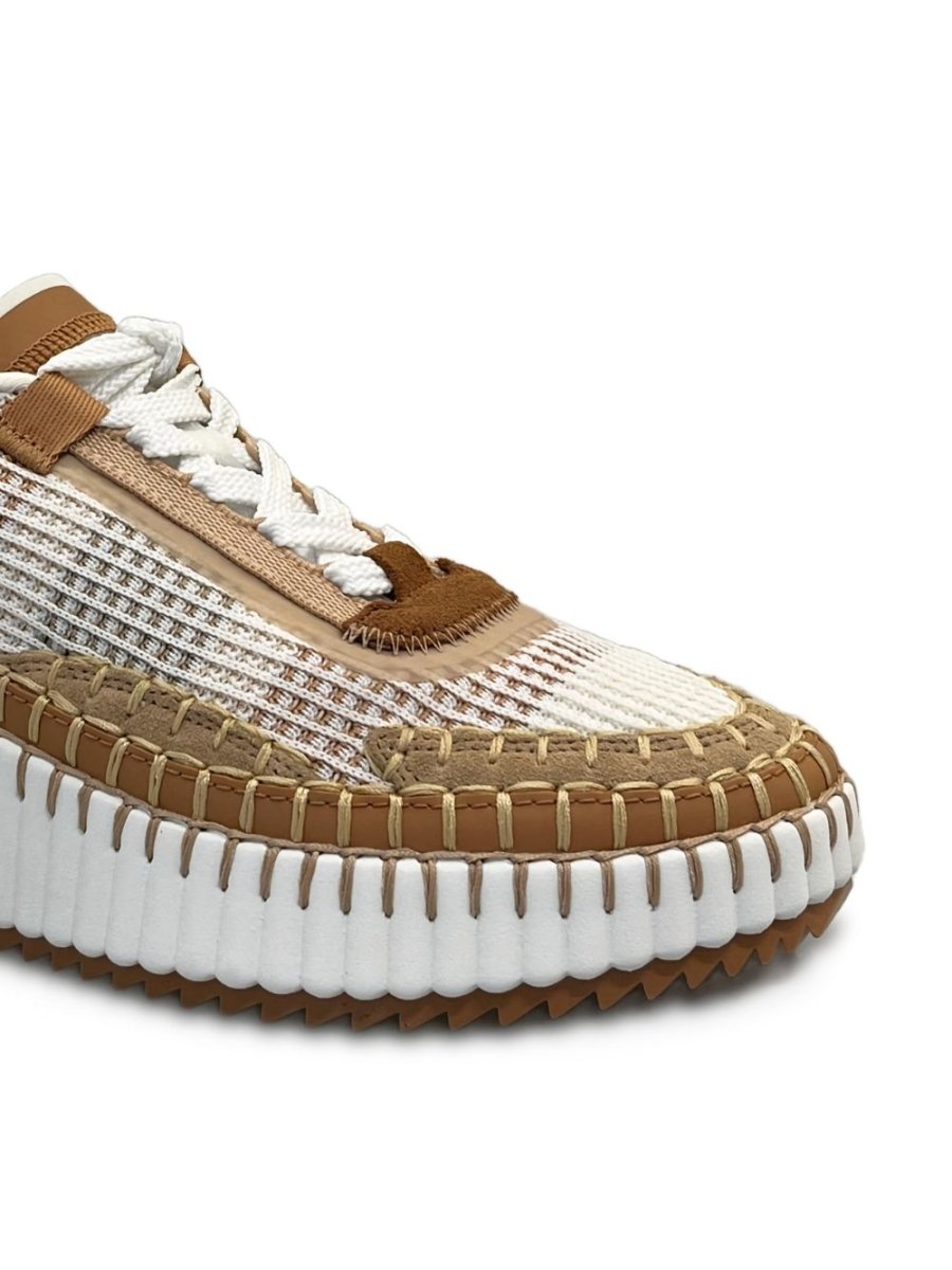 Chloé Chloè Sneakers Brown - mondo moda griffe