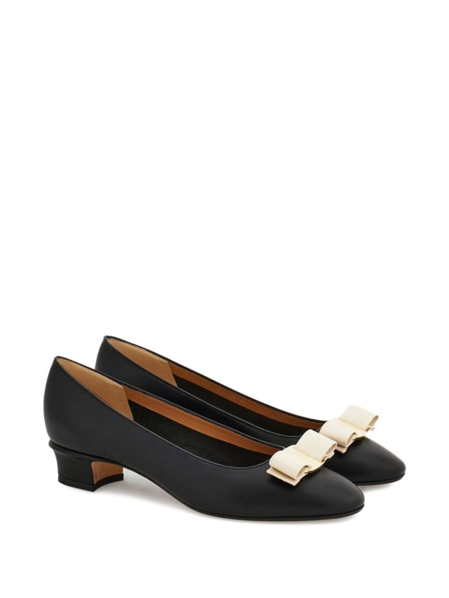 Ferragamo With Heel Black - mondo moda griffe