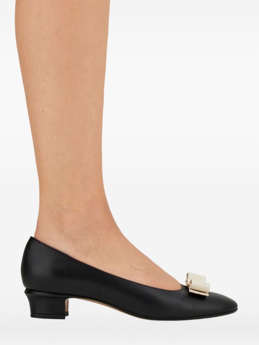 Ferragamo With Heel Black - mondo moda griffe