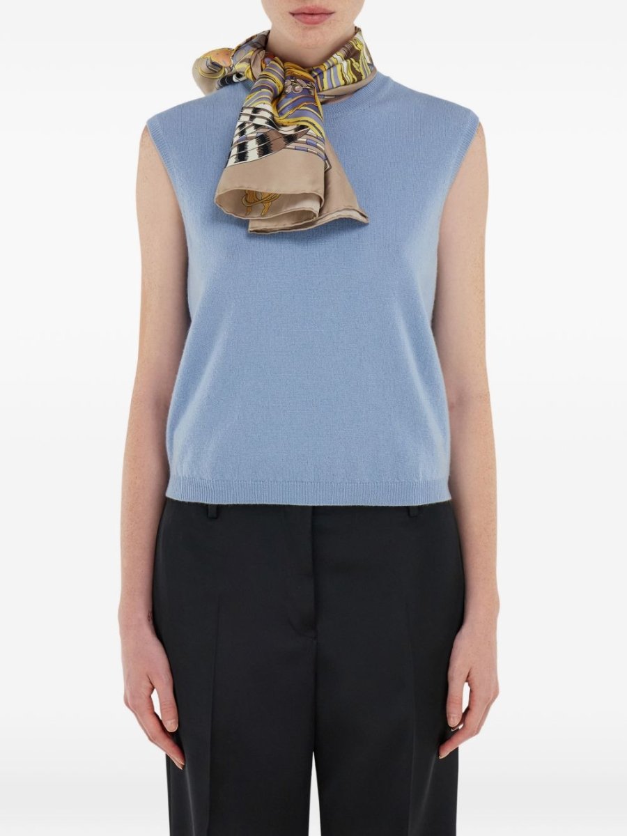 Ferragamo Scarfs Ivory - mondo moda griffe