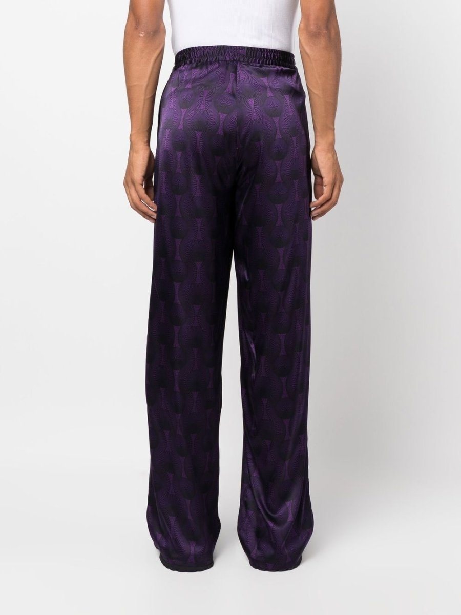 OZWALD BOATENG Trousers Purple - mondo moda griffe