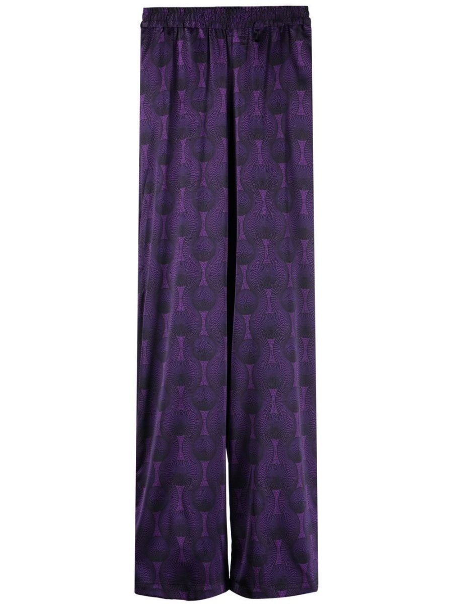 OZWALD BOATENG Trousers Purple - mondo moda griffe