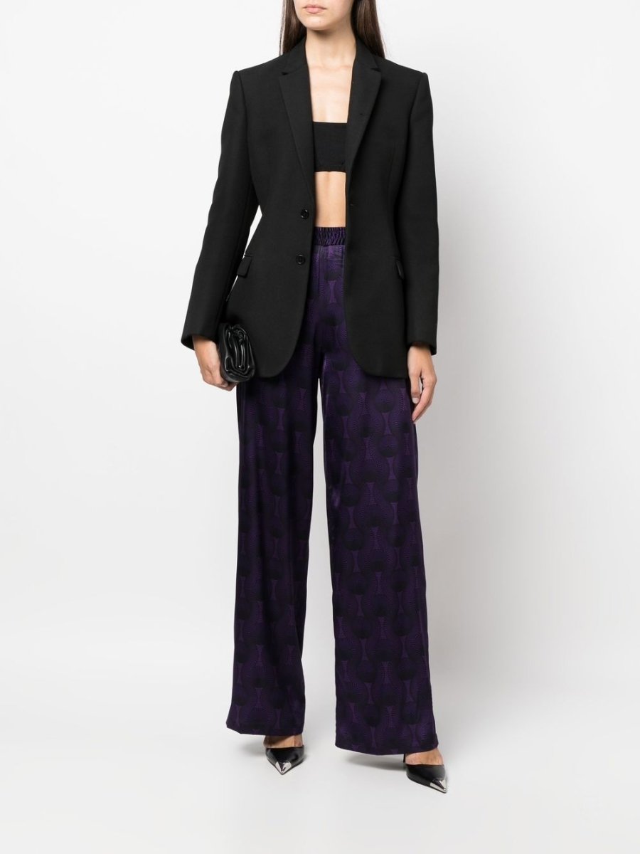OZWALD BOATENG Trousers Purple - mondo moda griffe